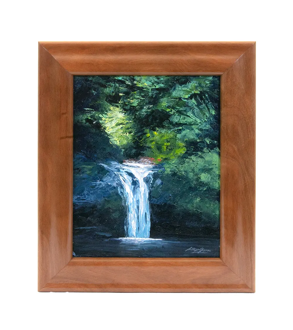 Original Painting "When Joy Breaks Through" By Phillip Gagnon 7X9 1