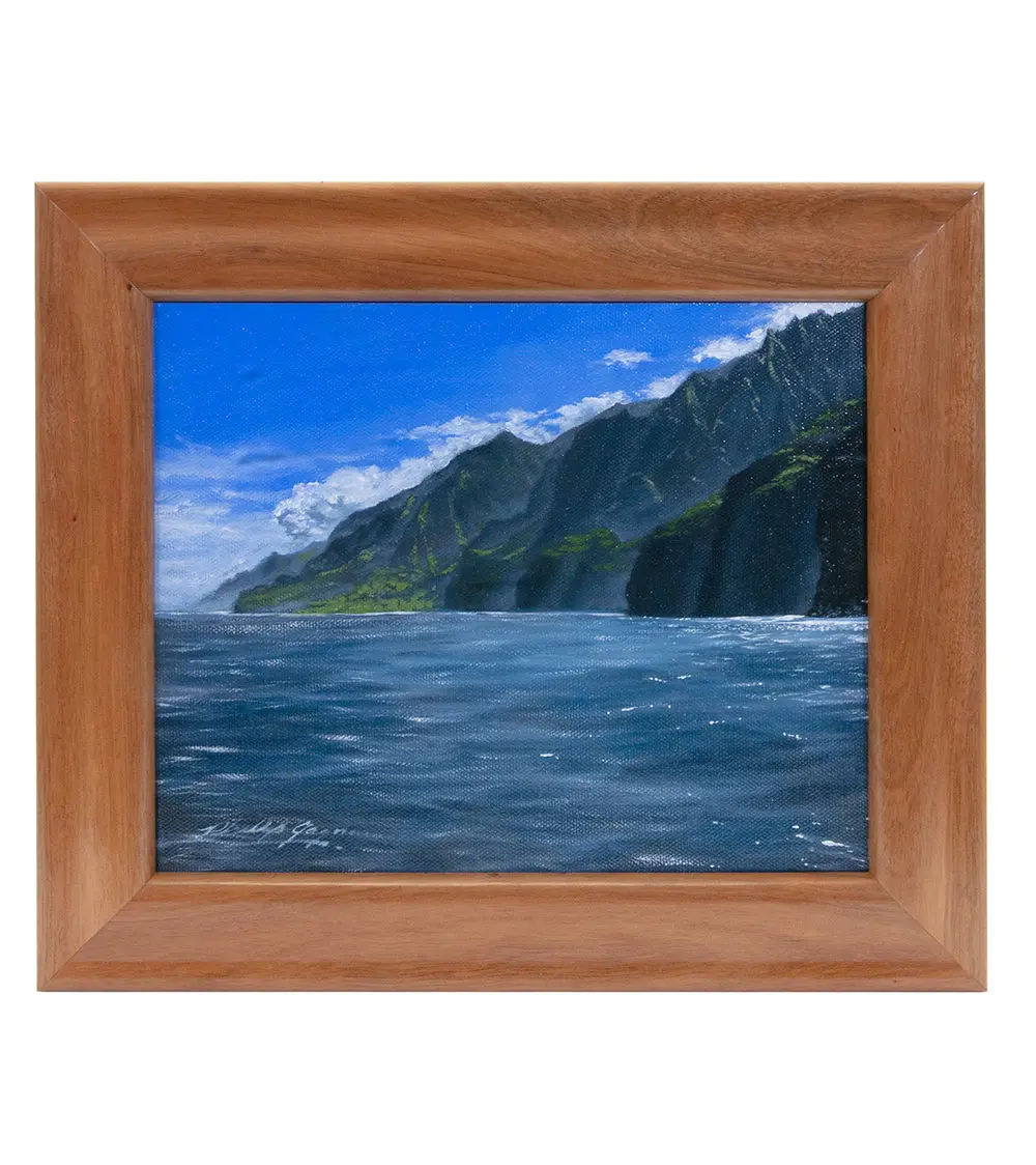 Original Painting "Dreaming Of Hawaii" By Phillip Gagnon 10X8 1