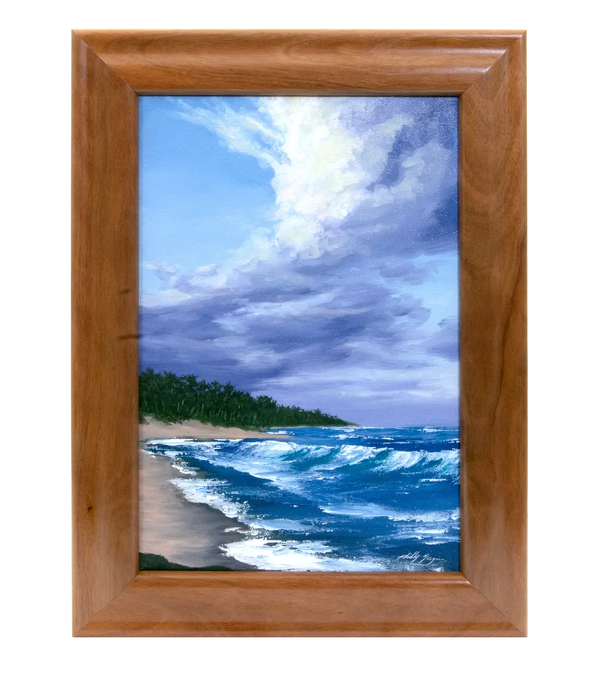 Original Painting "Evening Closes In" By Phillip Gagnon 8X12 1