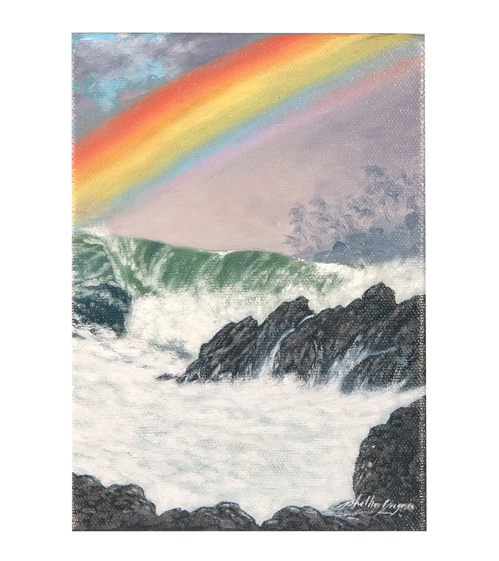 Original Painting "Beautiful Day" By Phillip Gagnon 7X5 1