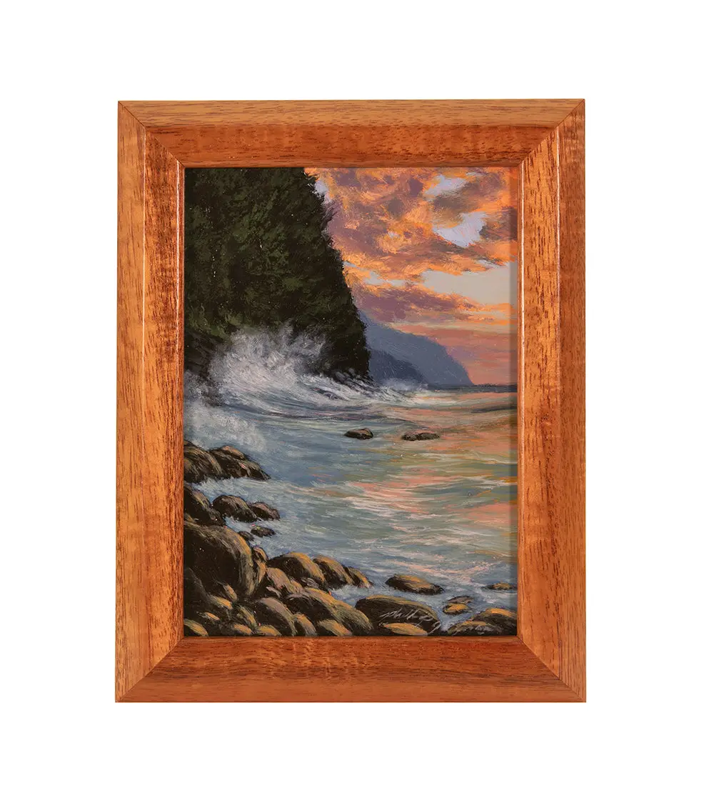Original Painting "Evenings Scattered" By Phillip Gagnon 7X5 1