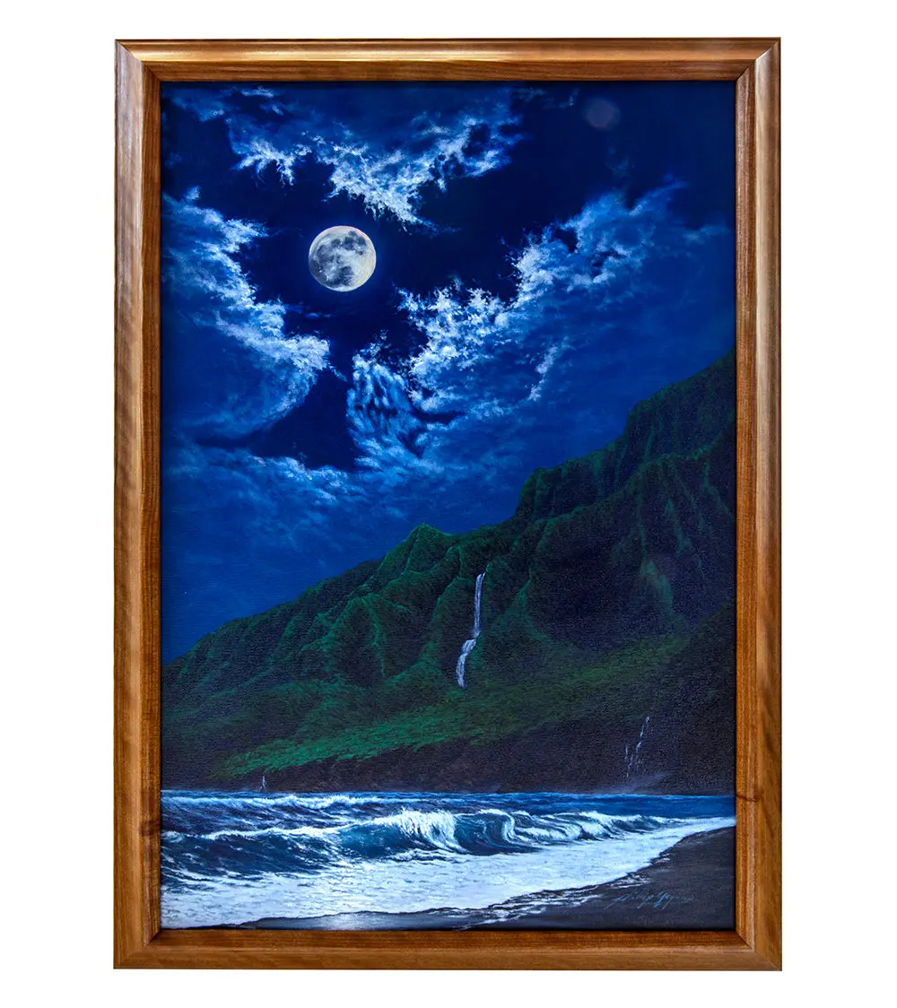 Original Painting "Watchful Night" By Philip Gagnon 18X24 1