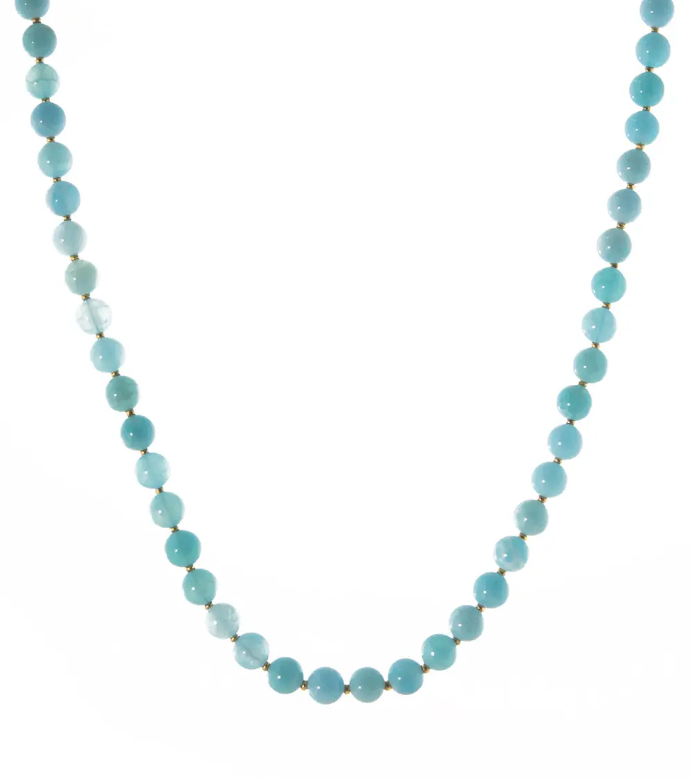 Copper Pectolite Necklace By Galit 1