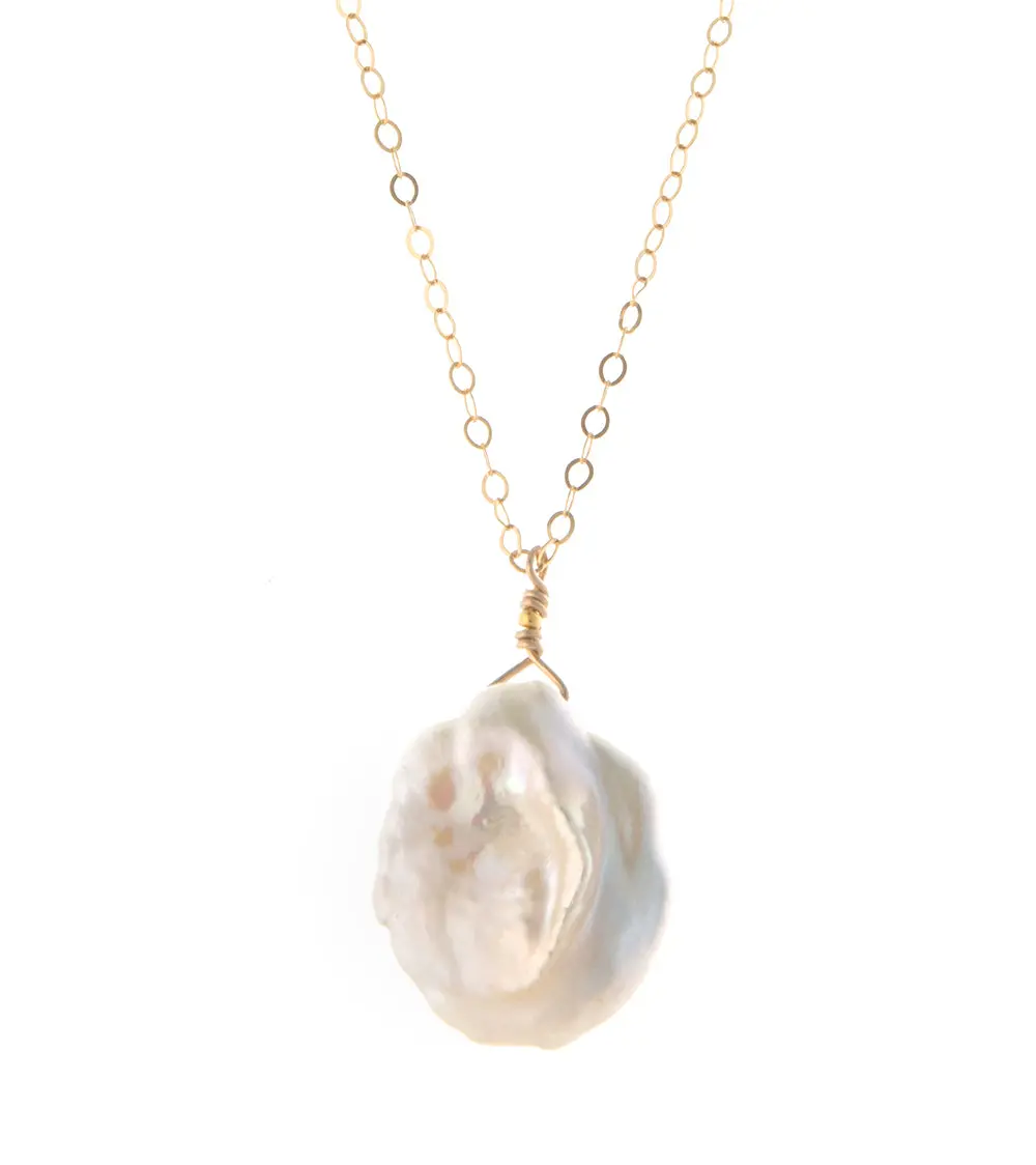 Petal Pearl Necklace By Galit 2