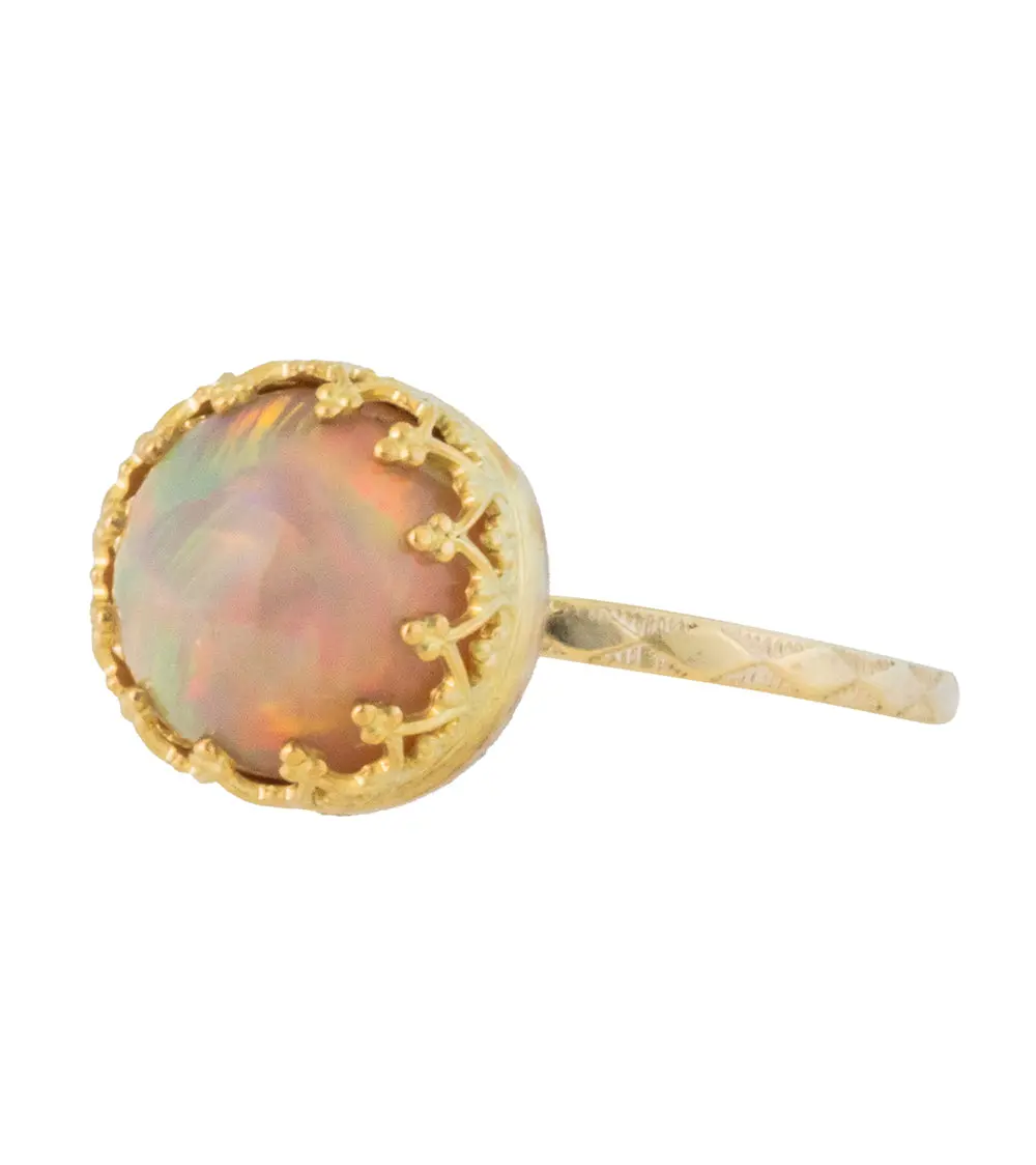 Ethiopian Opal Cab Ring By Galit 1