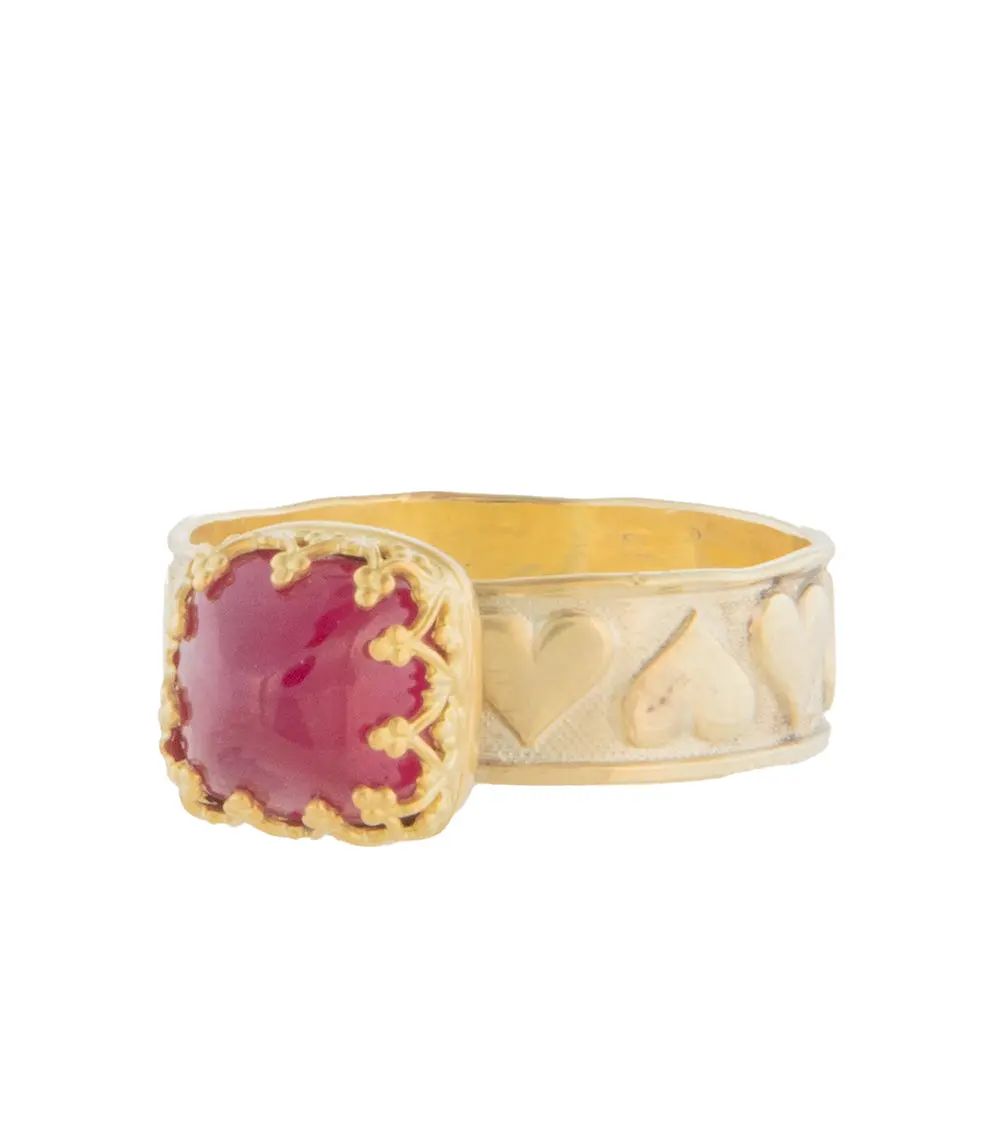 Natural Burma Ruby Ring By Galit 1