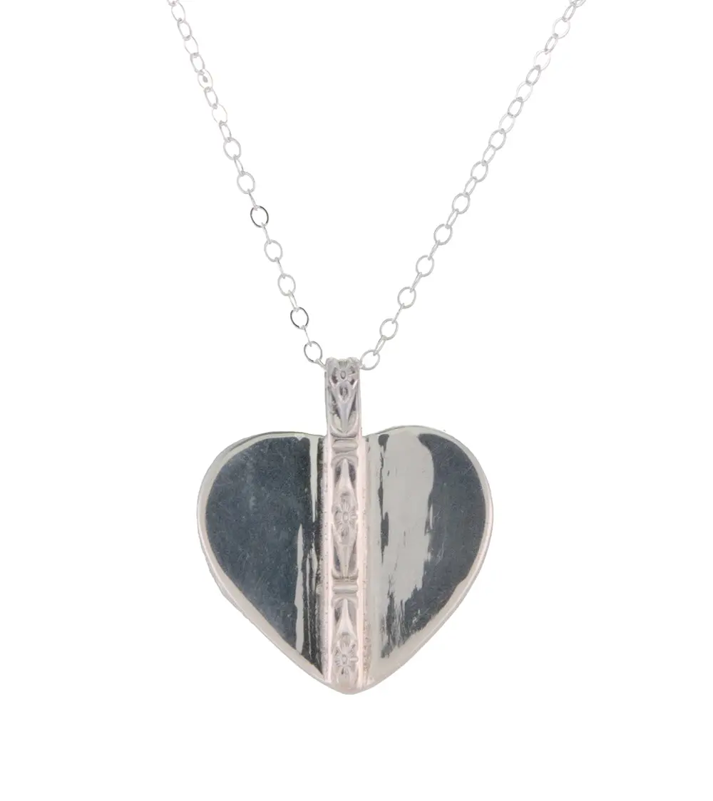 Larimar Heart Necklace In Silver By Galit 2