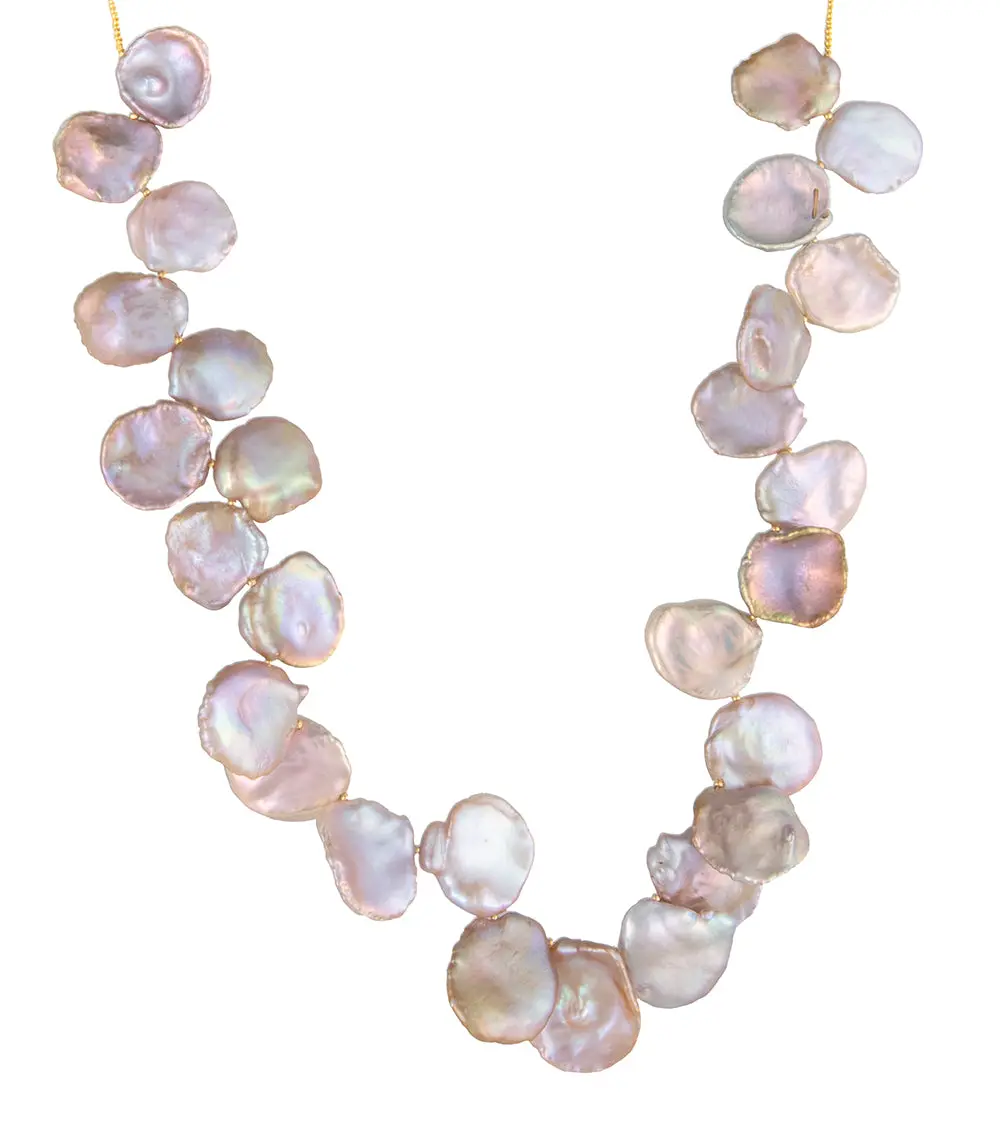 Petal Pearl Necklace By Galit 1
