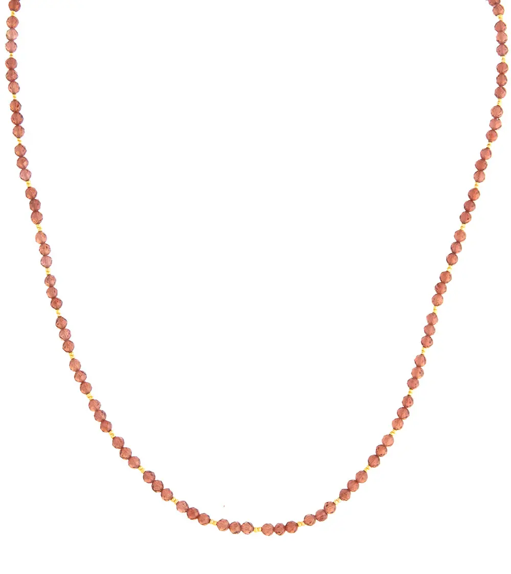 Red Garnet Necklace By Galit 1
