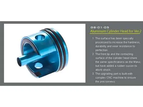 Code-8 Aluminum Cylinder Head For Ver.2 1
