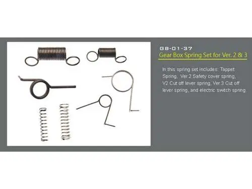 Hsa Gear Box Spring Set For Ver. 2 & 3 1