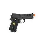 We Full Metal Baby Hi-Capa 3.8 Gbb W-Threaded Barrel - Black 1