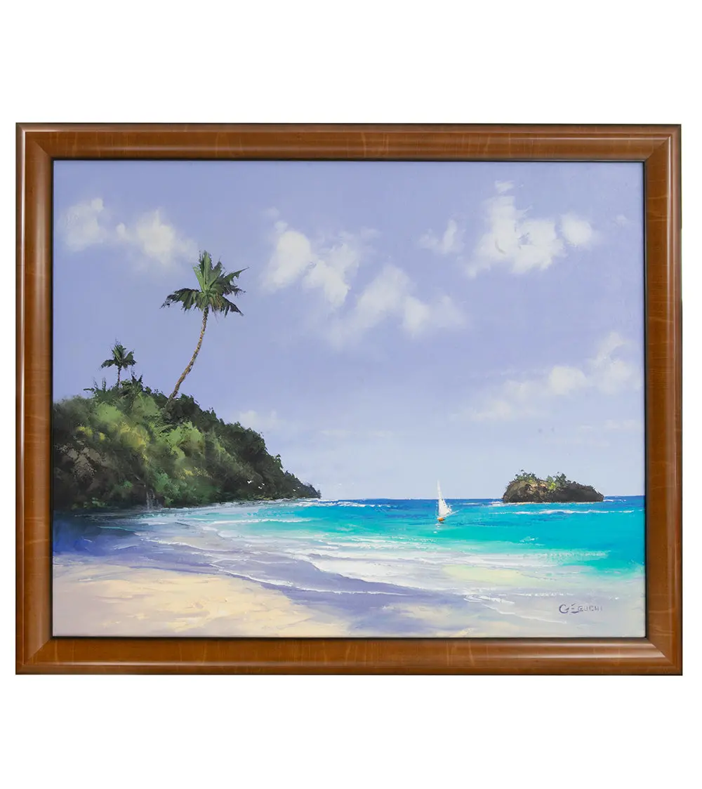 Original Painting: Inside The Reef By George Eguchi 1
