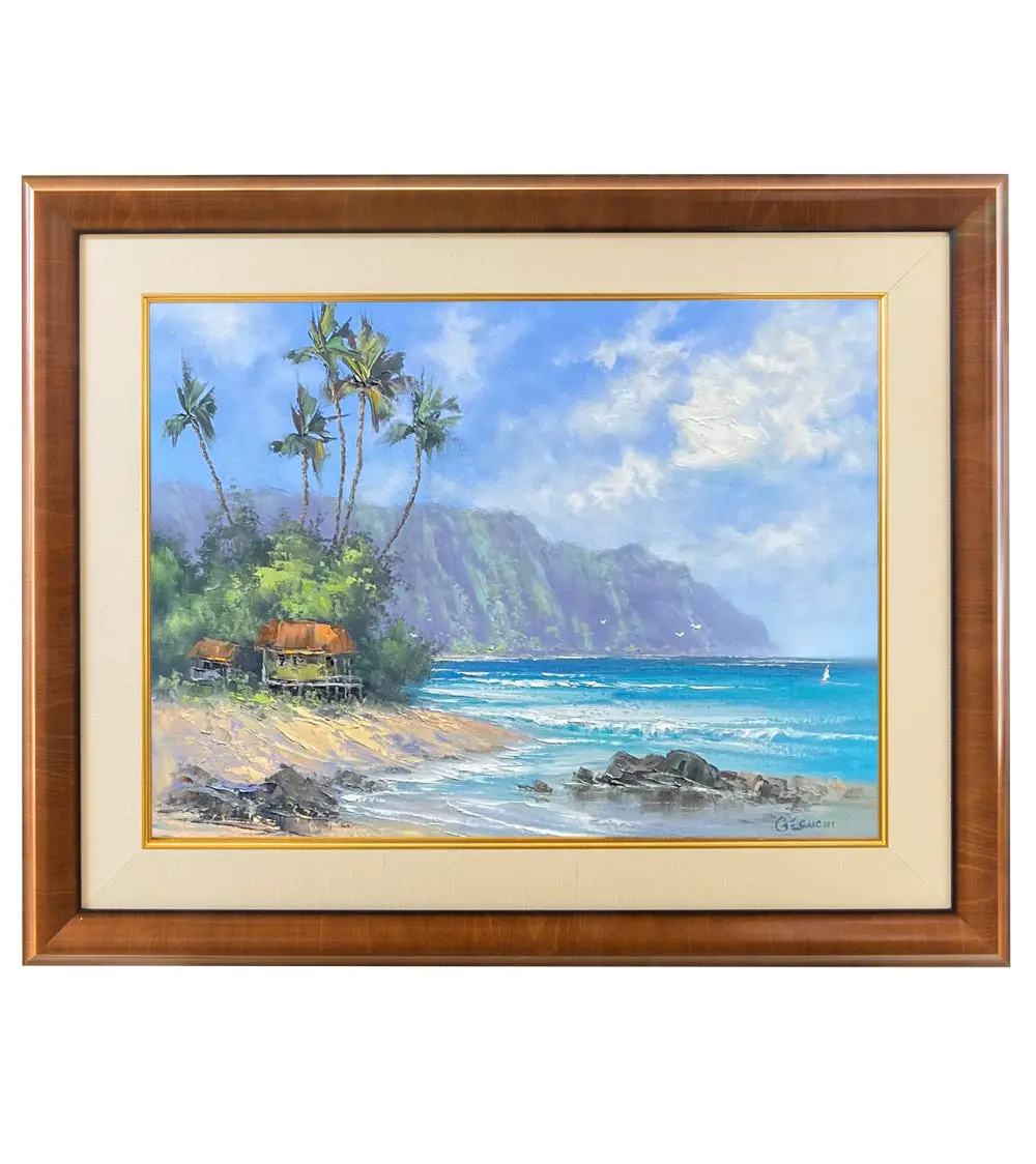 Original Painting: Escape To Island Waters By George Eguchi 1