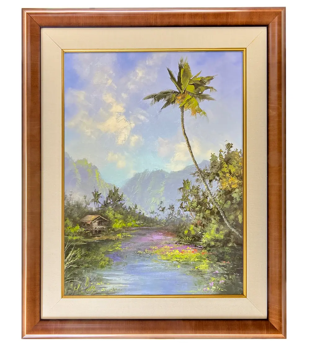 Original Painting: Meandering Secluded Streams By George Eguchi 1