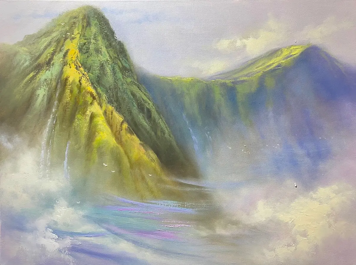 Original Painting: Passage To The Koʻolau By George Eguchi 2