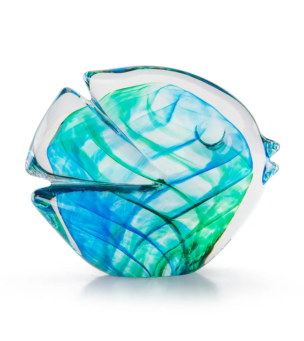 Glass Fish "Blue Green" By Jim Graper 1