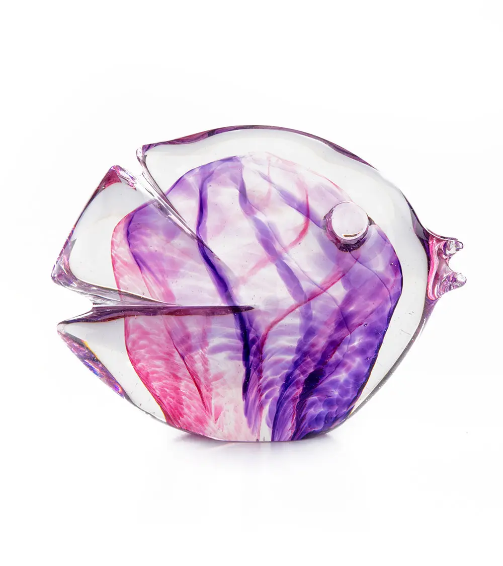 Glass Fish "Purple Pink" By Jim Graper 1