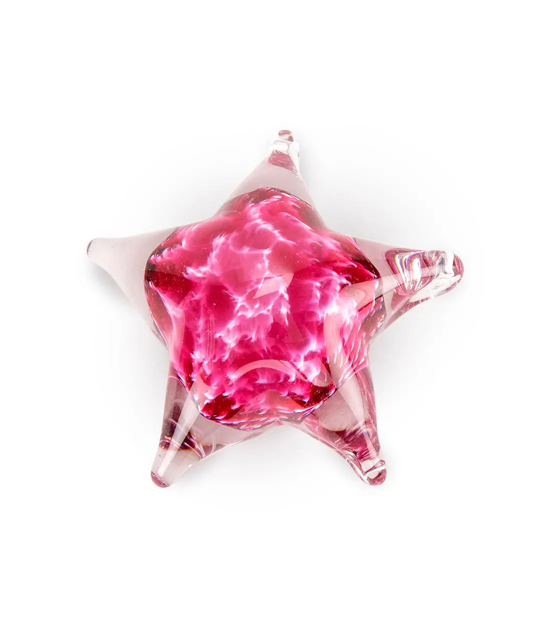 Glass Starfish "Pink" By Jim Graper 2