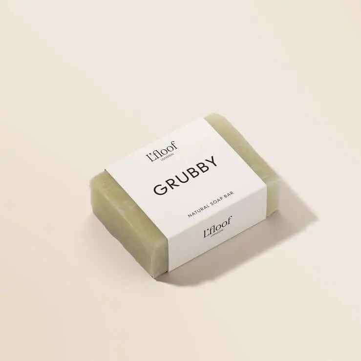 Grubby | Natural Peppermint & Eucalyptus Soap Bar 2