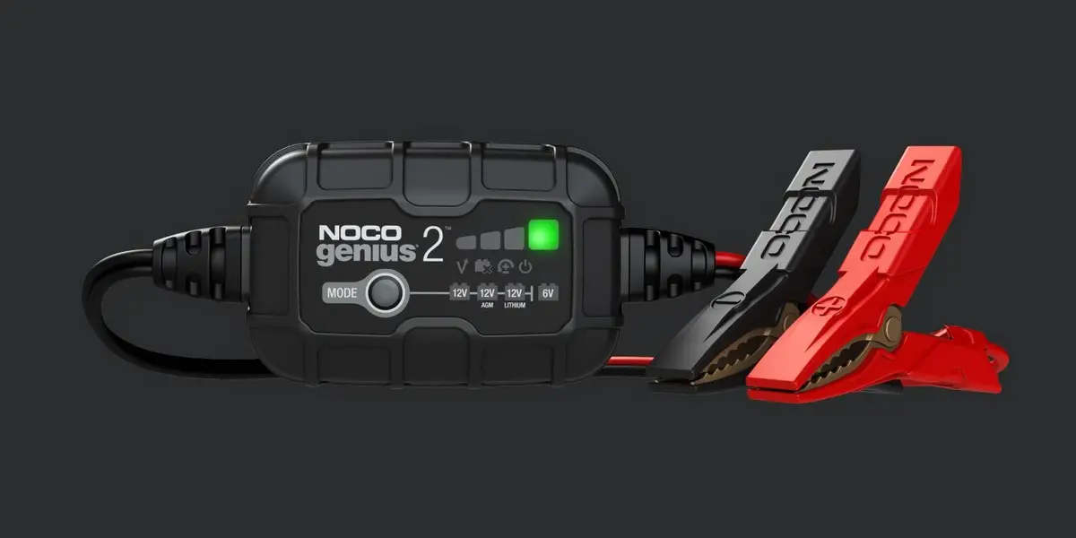 Noco Genius2  6V/12V 2-Amp Smart Battery Charger 1