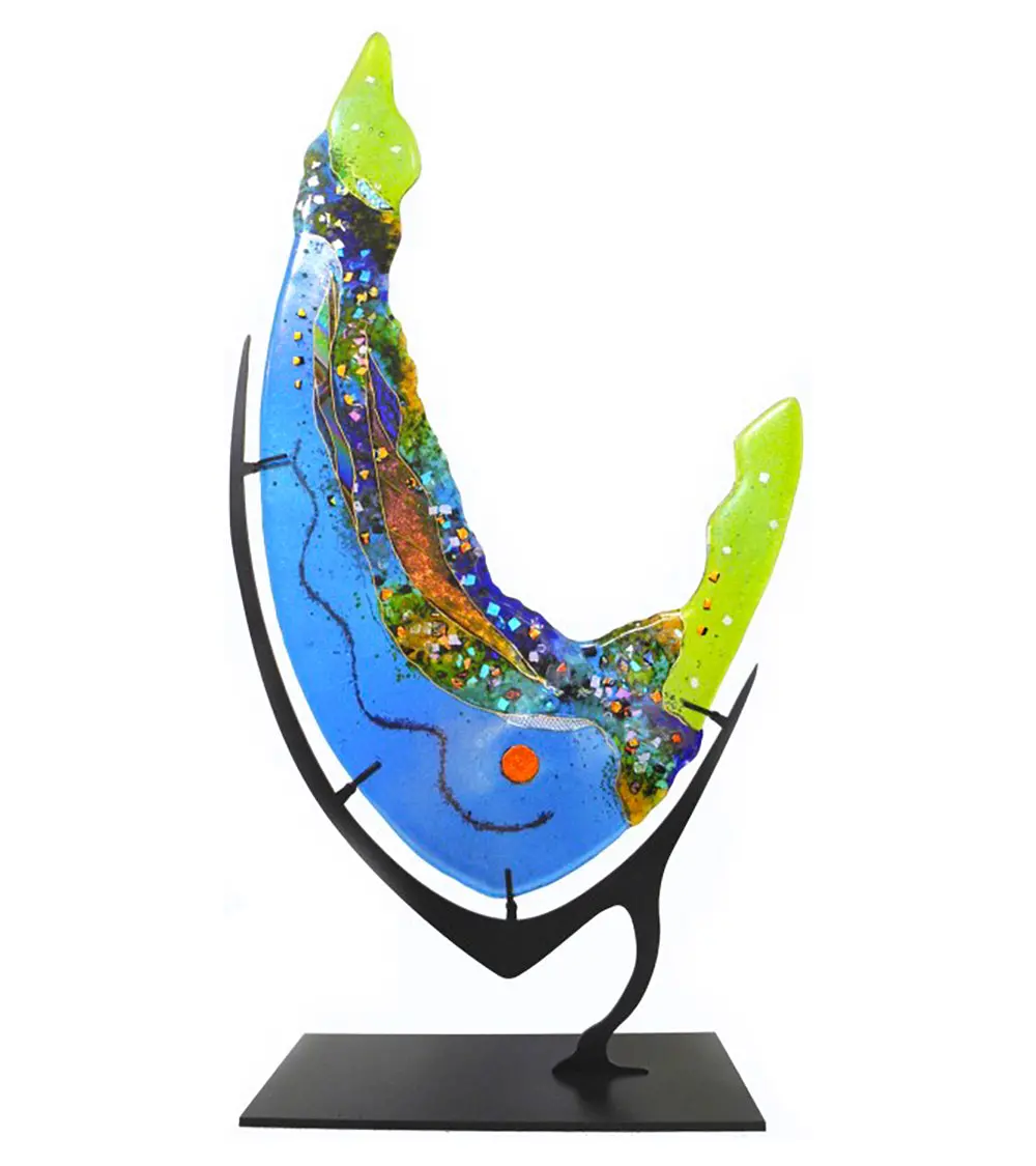 Small Flower On Stand - Geode 1