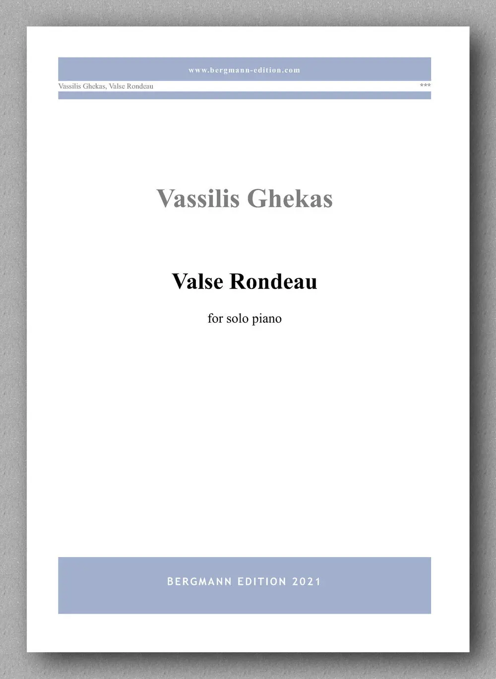 Ghekas, Valse Rondeau 1