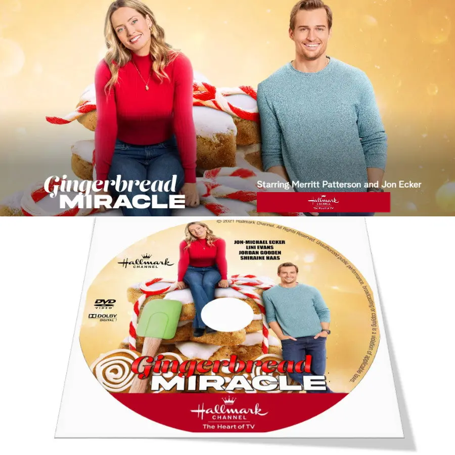 Gingerbread Miracle Dvd Christmas Movie 2021 1