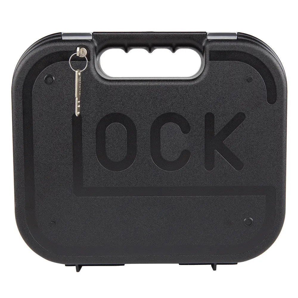Glock Gun Case New Version Lockable - 10.5" X 9" X 2.5" Black 1