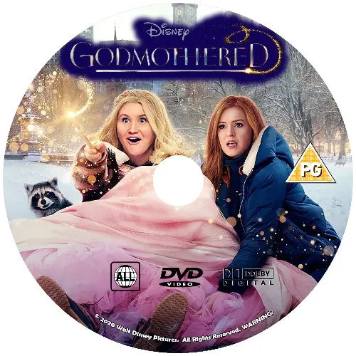 Godmothered Dvd Movie 2020 Isla Fisher, Jillian Bell 1
