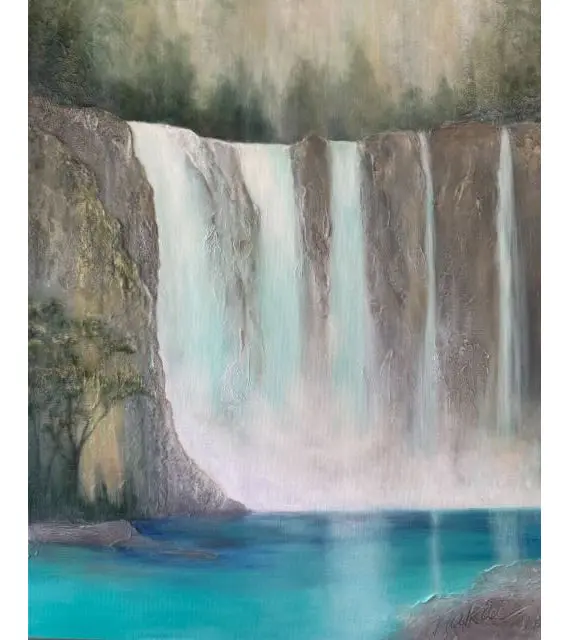 Golden Cascade By Naia Nakai 1