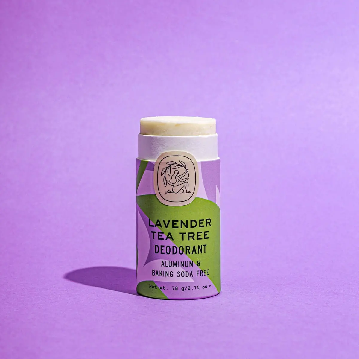 Lavender Tea Tree Deodorant Plastic-Free Tube 1