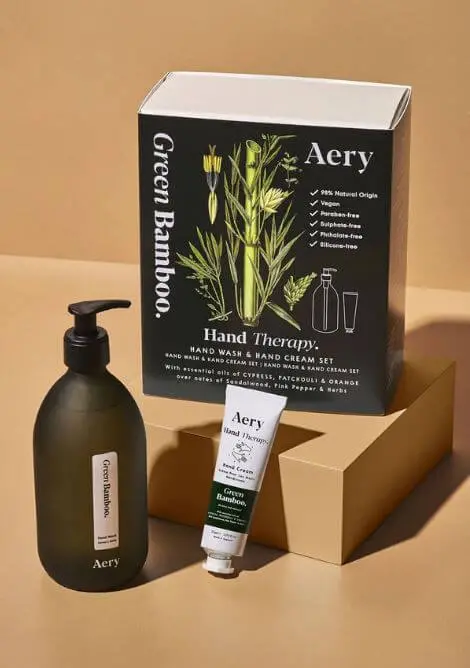 Green Bamboo Hand Therapy Set 1