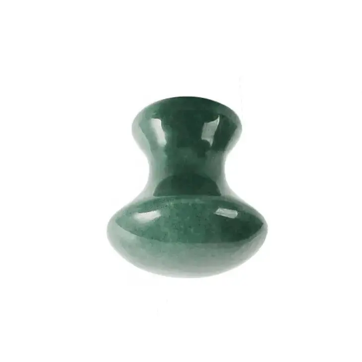 Gua Sha Anti-Puff Mushroom - Green Aventurine 1