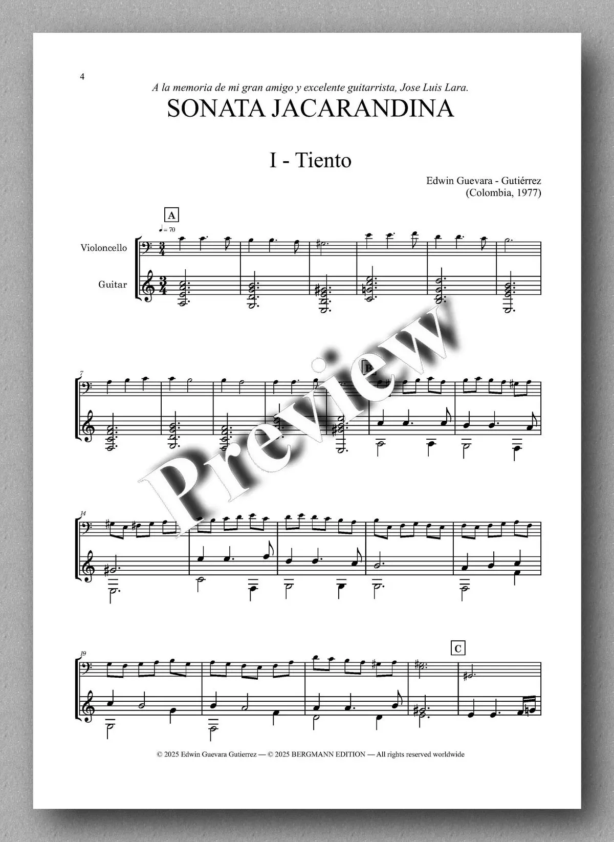 Gutierrez, Sonata Jacarandina 2
