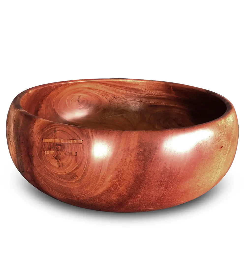 Mahogany Bowl #2287 By Aaron Hammer 1