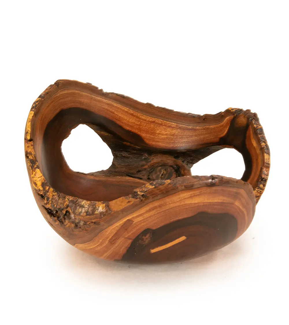 Milo Bowl With Bark #2540 By Aaron Hammer 1