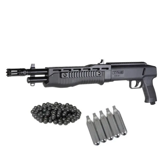 ** New ** T4e Tb / Hdb 68 Gen2 Powerful Custom Home Defense Edition Up To 500+Fps - (34J+).68 Cal-Black 1