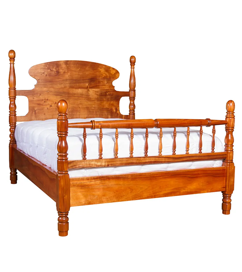 Heritage Hi-Low Poster Koa Bed 1