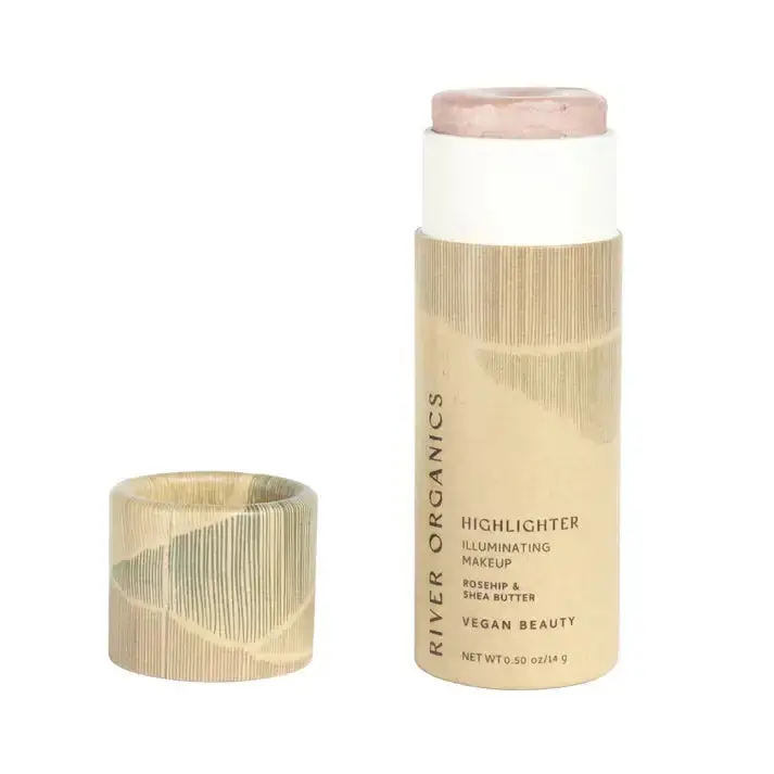 Rose Quartz Cream Vegan Highlighter Stick 14G – River Organics 1
