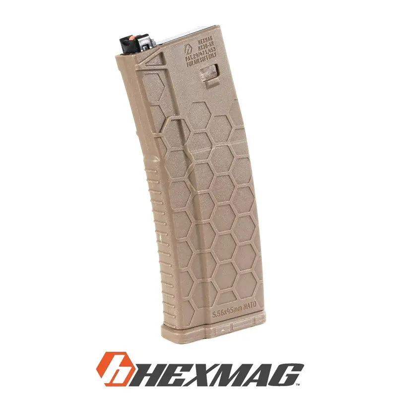 Hexmag 120Rd Airsoft Magazine For Systema Ptw (Tan) 1