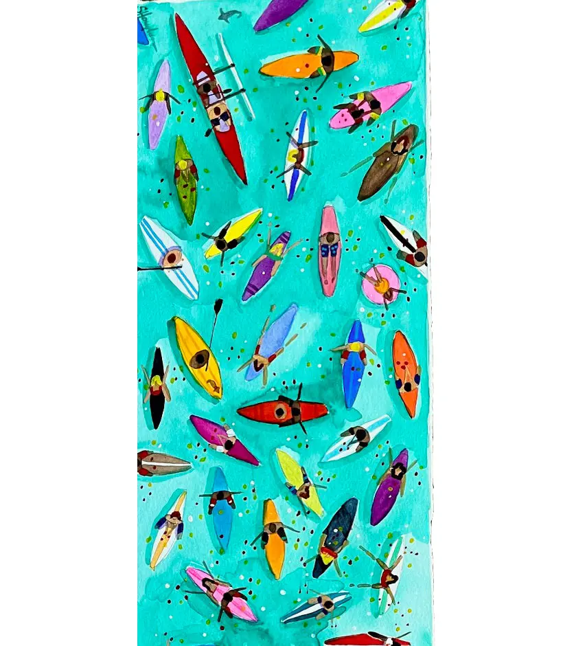 Paddle Out For Lahaina #96 By Sarah Houglum 2