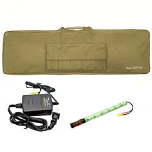 Hsa - Battery, Charger And Free Case Deal (Tan, Stick) 1