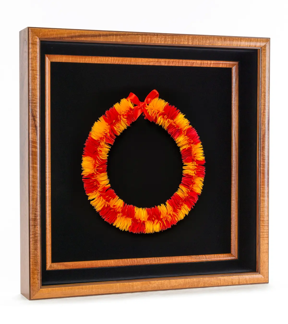Ilima Red Checkerboard Poepoe #40383 2