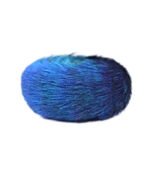 Golden Age Of Opulent Beauty (Blue) - Feather Hat Band 1