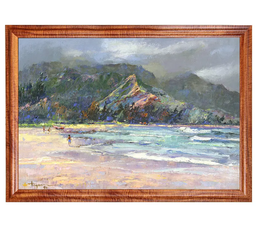 Hanalei Bay Kauai By Hiroshi Tagami 2