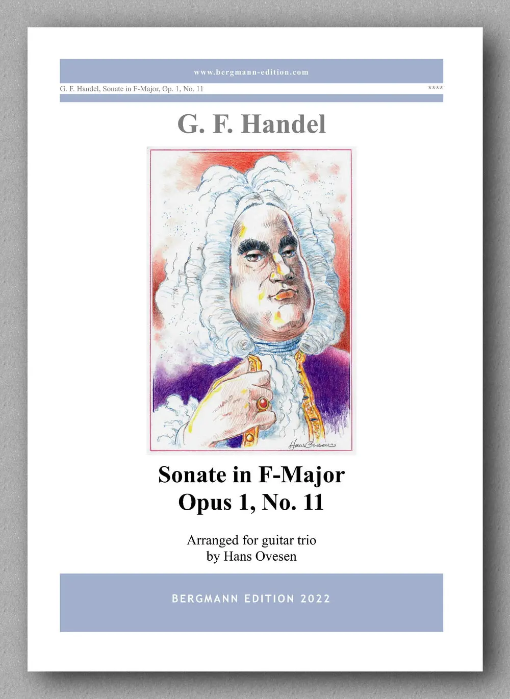 Handel-Ovesen, Sonate In F-Major Opus 1, No. 11 1