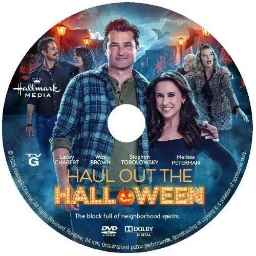 Haul Out The Halloween Dvd Movie 2025 Lacey Chabert, Wes Brown 1