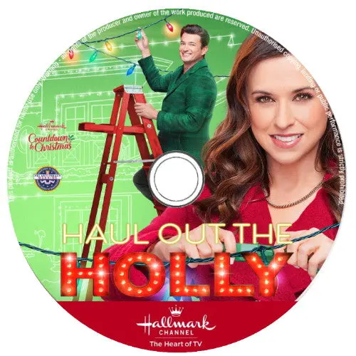 Haul Out The Holy Dvd Christmas Movie 2022 Lacey Chabert & Wes Brown 1