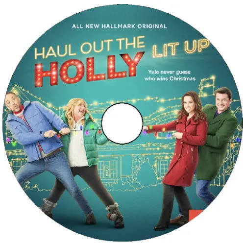 Haul Out The Holly: Lit Up Dvd  Movie 2023 Lacey Chabert 1